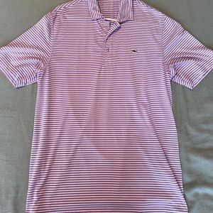 Vineyard Vines Performance Polo, Size M (missing a bottom button)